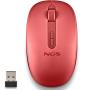 Ratón Ergonómico Inalámbrico NGS Fog Dual FOGDUALRED Silencioso/ Hasta 1600 DPI/ Rojo
