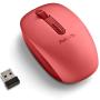 Ratón Ergonómico Inalámbrico NGS Fog Dual FOGDUALRED Silencioso/ Hasta 1600 DPI/ Rojo