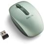Ratón Ergonómico Inalámbrico NGS Fog Dual FOGDUALGREEN Silencioso/ Hasta 1600 DPI/ Verde