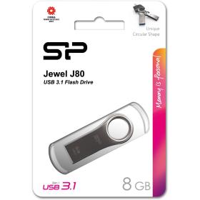 Silicon Power Jewel J80 8GB USB 3.0 (Titanium)