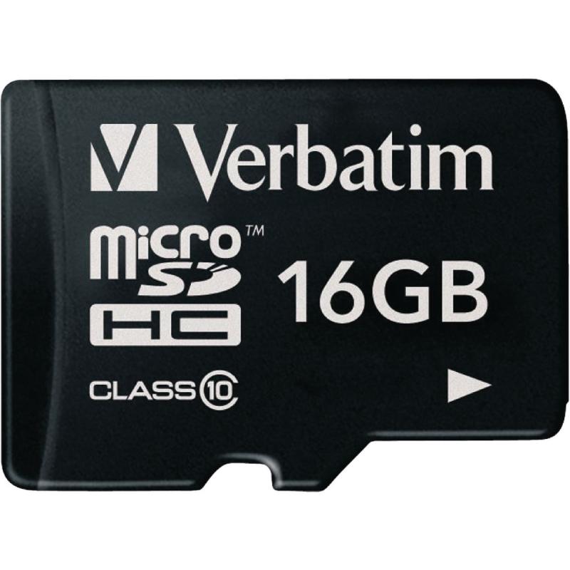 Verbatim MicroSDHC Memory Card Klasse 10 16 GB