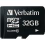 Verbatim MicroSDHC Memory Card Klasse 10 32 GB