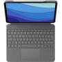 Logitech Combo Touch - Grey - Central (FR)