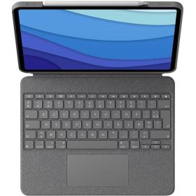 Logitech Combo Touch - Grey - Central (FR)