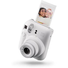Fuji Instax Mini 12 Camera Clay White