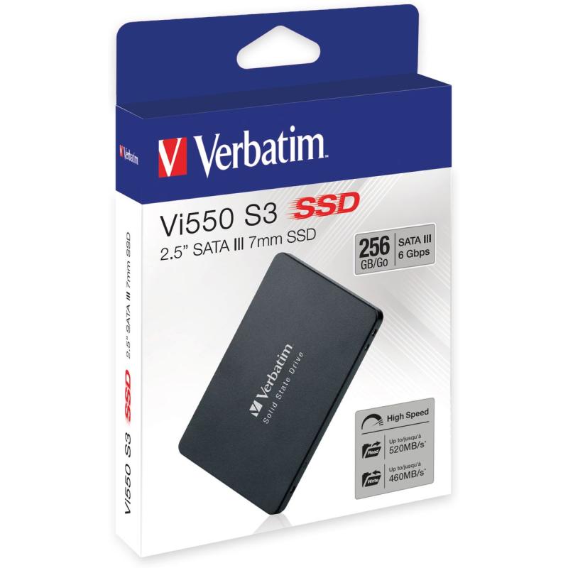 Verbatim VI550 SSD 256 GB Intern 2.5 SATA 6GB/s