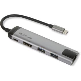 Verbatim Dockingstation USB-C HDMI Gige