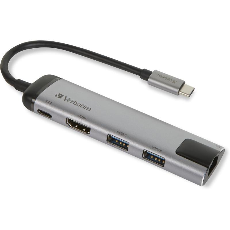 Verbatim Dockingstation USB-C HDMI Gige