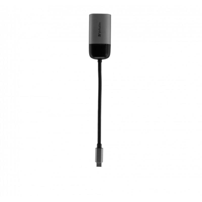 Verbatim Videoadapter 24 Pin USB-C (M) To HD-15 (VGA) (V) USB 3.1 Gen 1 10 cm
