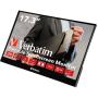 Verbatim PMT-17 Portable Touchscreen Monitor 17.3\ Full HD 1080p Metal Housing