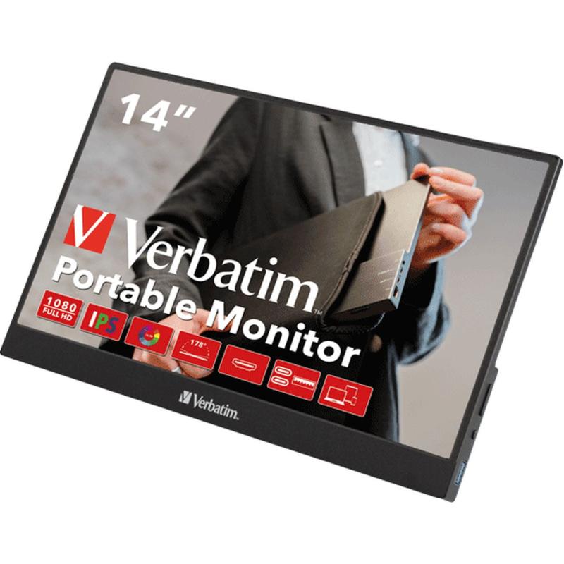 Verbatim PM-14 Portable Monitor 14\ Full HD 1080p