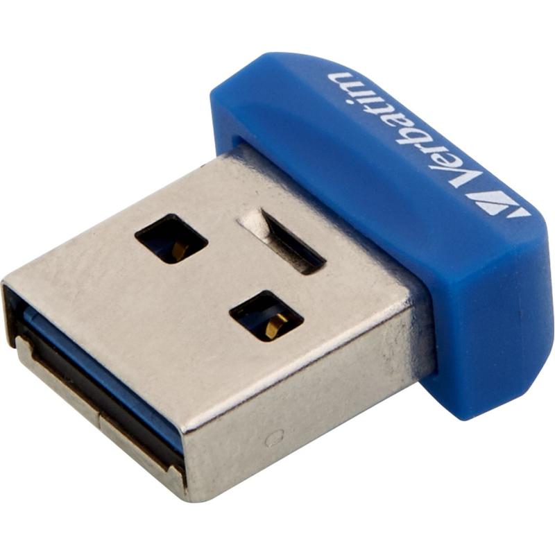 Verbatim Store &amp;#039;N&amp;#039; Stay Nano USB-Flashstation 64 GB USB 3.0 Blue