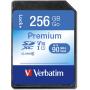 Verbatim Premium Flashgeheugenkaart 256 GB UHS Class 1 / CLASS10 300X SDXC UHS-I