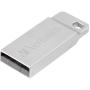 Verbatim Metal Executive USB-Flashstation 64 GB USB Silver