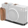 SmallRig 5985 L-Shaped Mount Plate w/ Wooden Handle For Fujifilm X-E5 (Black)