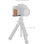 SmallRig 5985 L-Shaped Mount Plate w/ Wooden Handle For Fujifilm X-E5 (Black)