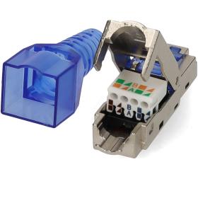 Nedis RJ45-Connector | Male Toolless CAT7 | Straight | Gold Plated | 2 PCs | Box