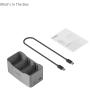 SmallRig 6501 65W Battery Charger For DJI Mini 5 / 4 / 3 Pro