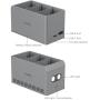 SmallRig 6502 100W Battery Charger For DJI Mini 5 / 4 / 3 Pro