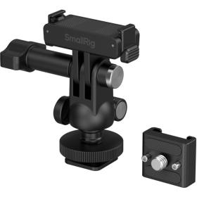 SmallRig 6396 QR Adapter Support w/ Cold Shoe Mount + Mini Ball Head DJI Osmo