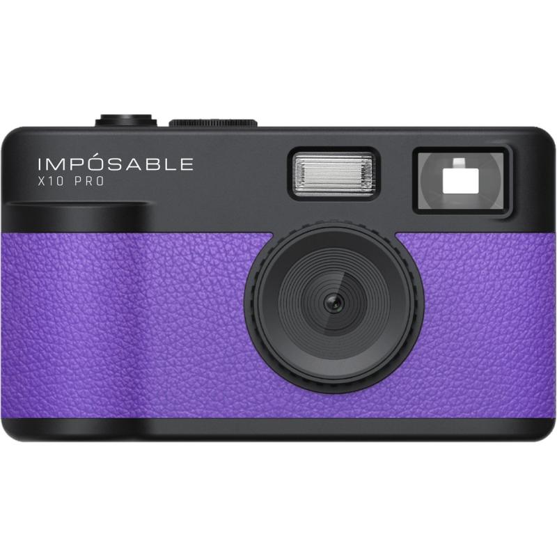IMPÓSABLE X10 PRO Royal Purple 12MP Screenless Retro Camera w/ 4GB Memory Card