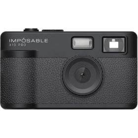 IMPÓSABLE X10 PRO Midnight Black 12MP Screenless Retro Camera w/ 4GB Memory Card