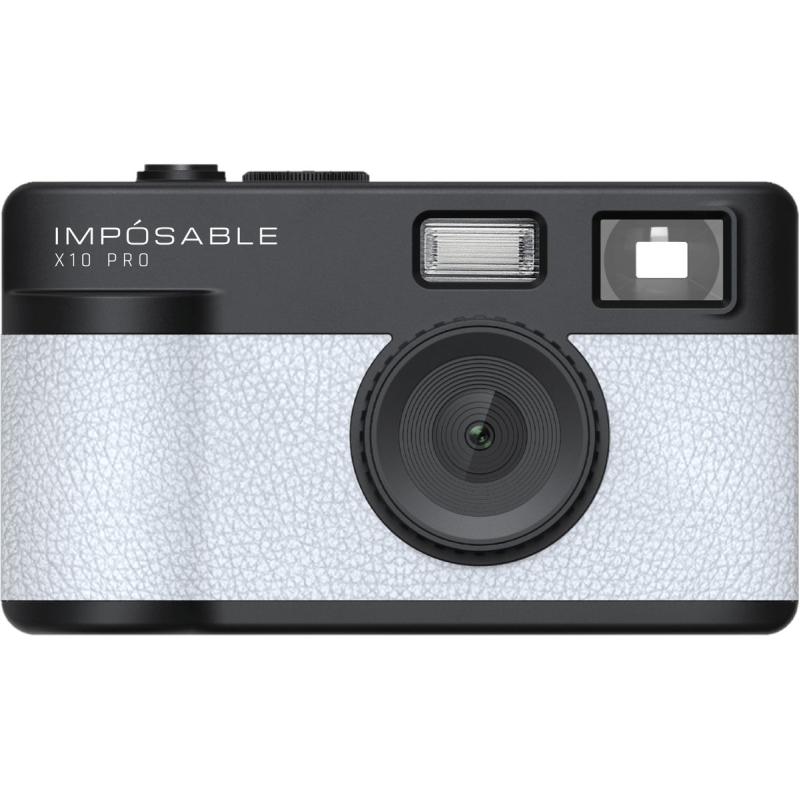 IMPÓSABLE X10 PRO Arctic White 12MP Screenless Retro Camera w/ 4GB Memory Card