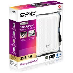 Silicon Power Armor A30 Ext HDD Behuizing USB 3.0 (White)