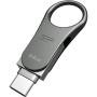 Silicon Power Mobile C80 64GB USB 3.0 + USB Type-C (Silver)