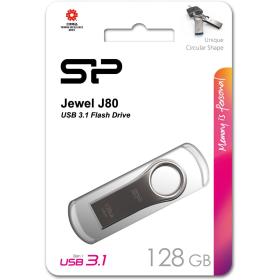 Silicon Power Jewel J80 128GB USB 3.0 (Titanium)