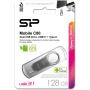 Silicon Power Mobile C80 128GB USB 3.0 + USB Type-C (Silver)