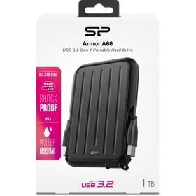 Silicon Power Armor A66 Ext HDD 1TB USB 3.2 Gen 1 (Black)