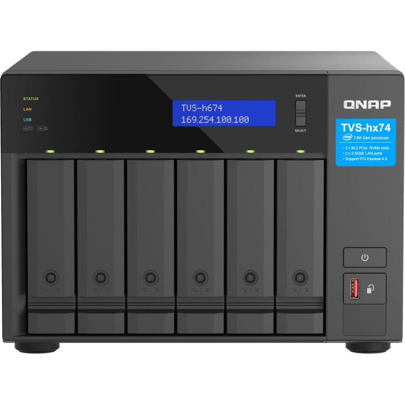 QNAP TVS-H674T-I5-32G 6-BAY Tabletop