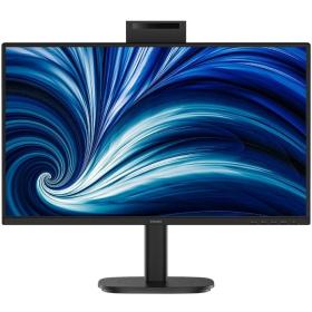 Monitor Profesional Philips 24B2N3200JH 23.8'/ Full HD/ Webcam/ Multimedia/ Regulable en altura/ Negro