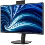 Monitor Profesional Philips 24B2N3200JH 23.8'/ Full HD/ Webcam/ Multimedia/ Regulable en altura/ Negro