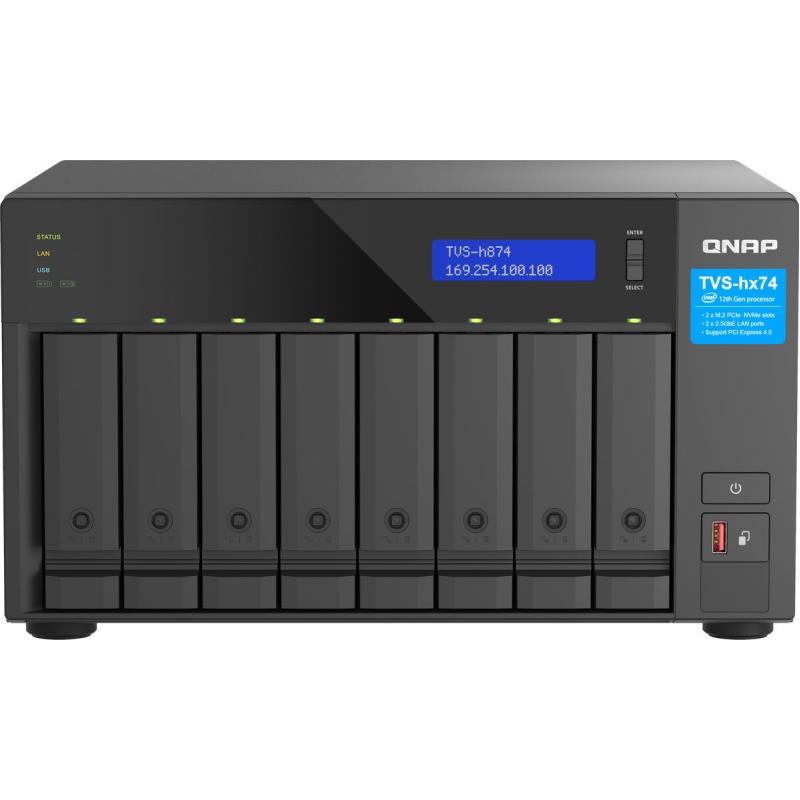 QNAP TVS-H874T-I7-32G 8 Bay Tabletop