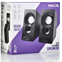 Altavoces NGS SB 210/ 12W/ 2.0/ Negros