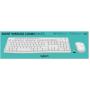 Logitech MK295 Silent Wireless Combo Off White-Fra Central