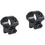Hawke Match Ring Mount 9-11mm 1 inch D