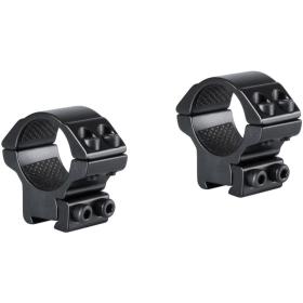 Hawke Match Ring Mount 9-11mm 1 inch D