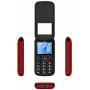 Teléfono Móvil Qubo P-190RD 4G para Personas Mayores/ Rojo