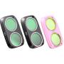 Telesin Filter-Kit CPL+VND2-32+COOL Pink - DJI Pocket 4 Pro