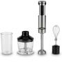 Batidora de mano Princess 221236/ 1500W/ 5 Velocidad/ Capacidad 0.8L/ Incluye Picadora y Batidor