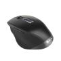 Ratón Ergonómico Inalámbrico NGS BLUR-RB/ Batería recargable/ Hasta 3200 DPI/ Negro