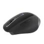 Ratón Ergonómico Inalámbrico NGS BLUR-RB/ Batería recargable/ Hasta 3200 DPI/ Negro
