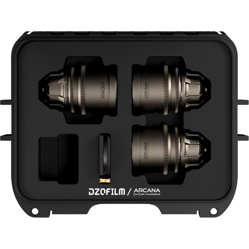 DZOFILM Arcana 32/45/75mm PL - Titanium Case - Metric