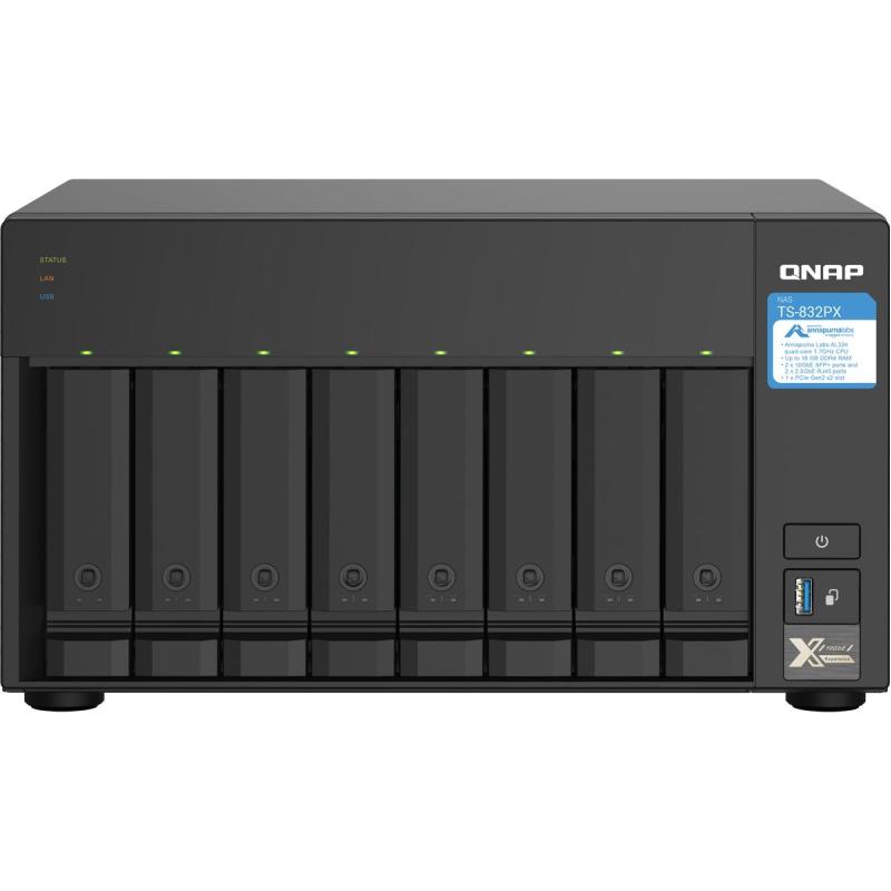 QNAP TS-832PX-4G 8-BAY Nas