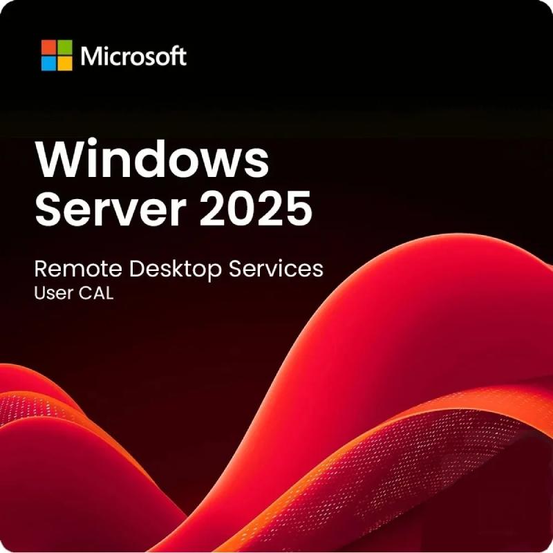 Licencia Microsoft Windows Server 2025 Remote Desktop Service/ CAL/ 5 Usuarios