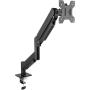 Soporte de Mesa para Monitor TooQ DB1340TNR-B/ Giratorio/ Inclinable/ Rotatorio/ Nivelable hasta 10kg