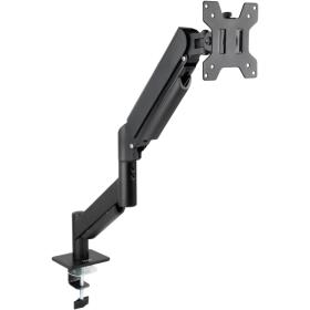 Soporte de Mesa para Monitor TooQ DB1340TNR-B/ Giratorio/ Inclinable/ Rotatorio/ Nivelable hasta 10kg
